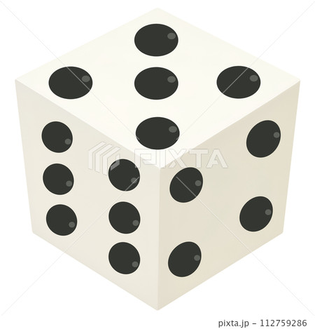 サイコロの出目 サイコロの出目 112759286