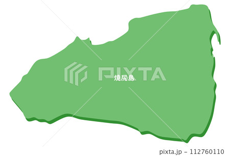 焼尻島(北海道)の形 焼尻島(北海道)の形 112760110