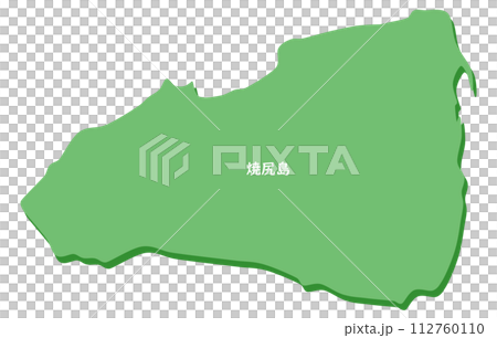焼尻島(北海道)の形 焼尻島(北海道)の形 112760110
