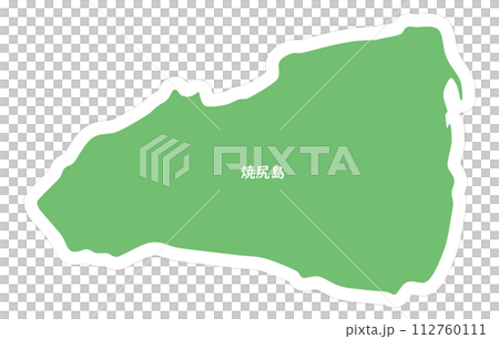 焼尻島(北海道)の形 焼尻島(北海道)の形 112760111