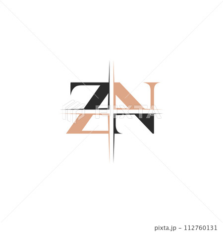 ZN or NX logo and icon design 112760131