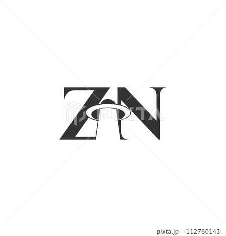 ZN or NX logo and icon design 112760143