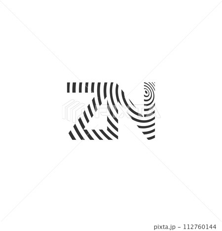 ZN or NX logo and icon design 112760144