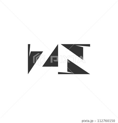 ZN or NX logo and icon design 112760150
