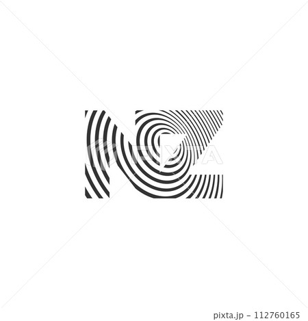 ZN or NX logo and icon design 112760165