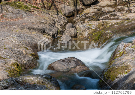 布目川　京都の渓流　木津川支流　京都府笠置町 112761799
