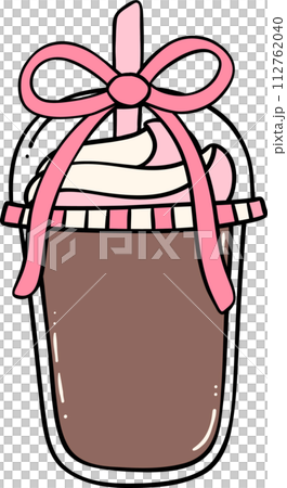 Couette Iced Coffee with ribbon bow Couette Iced Coffee with ribbon bow 112762040