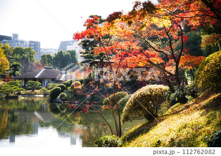 広島 秋の縮景園 広島 秋の縮景園 112762082