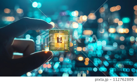 半導体のイメージ	 112762809