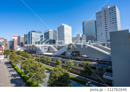 東京都　大崎駅周辺の都市風景 112762846