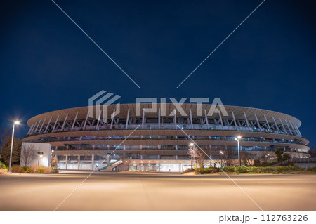 国立競技場の夜 国立競技場の夜 112763226