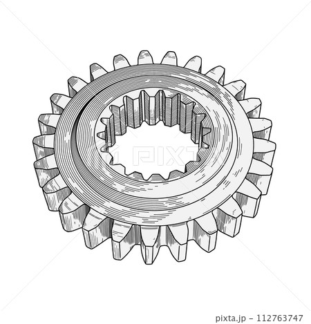 Metal gear mechanism Metal gear mechanism 112763747