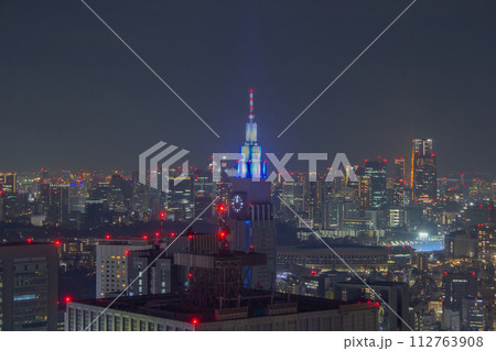 東京の夜景 112763908