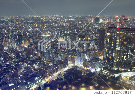 東京の夜景 112763917