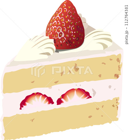 ショートケーキ 112764381