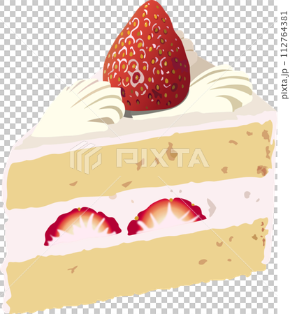 ショートケーキ 112764381