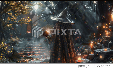 魔法を使う魔導士 のイラスト素材 [112764867] - PIXTA