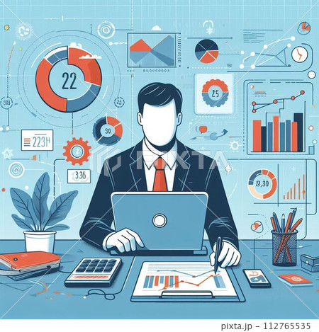 ビジネスマン 112765535