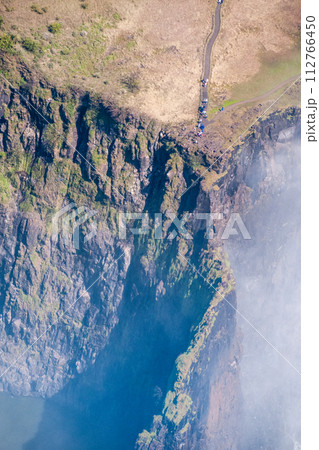 Aerial View of Victoria Falls 112766450