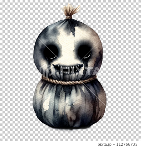 呪いの人形のイラスト素材 [112766735] - PIXTA