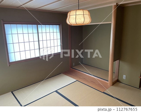 和室の床の間 和室の床の間 112767655
