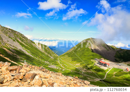 [定額] 夏の乗鞍岳の風景 ( 富士見岳 ) 112768034
