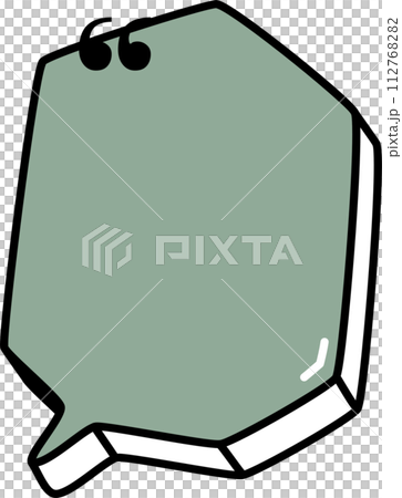 Colorful pastel green color speech bubble balloon with quotation marks, icon sticker memo keyword planner text box banner, flat png transparent element design Colorful pastel green color speech bubble balloon with quotation marks, icon sticker memo keyword planner text box banner, flat png transparent element design 112768282