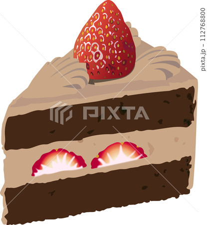 チョコレートケーキ 112768800