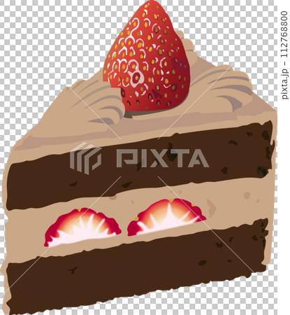 チョコレートケーキ 112768800