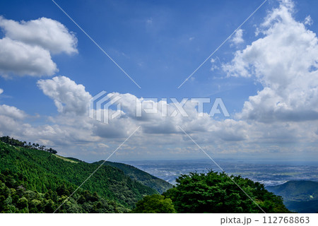 大山阿夫利神社から見る風景 112768863