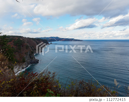 気持ち良い鵜の巣断崖の景色 気持ち良い鵜の巣断崖の景色 112772415