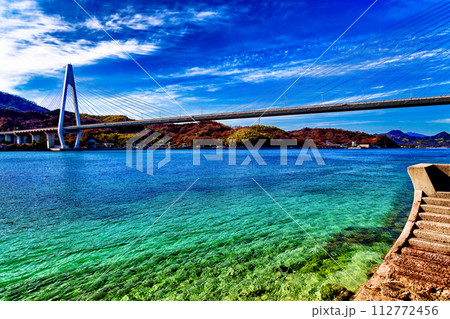 因島からの生口橋と瀬戸内グリーン1 112772456