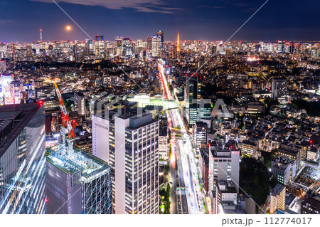 《東京都》東京スカイライン・都市夜景 112774017