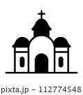 vector ortodox church icon on white background 112774548
