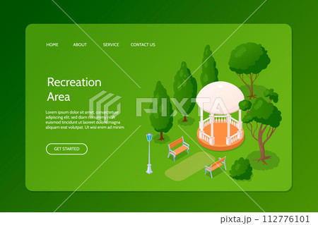 Recreation area landing page 112776101