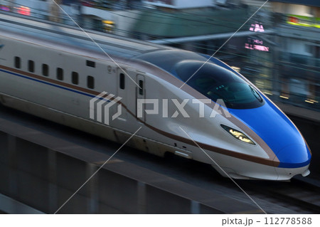 上越新幹線／北陸新幹線E7系（流し撮り） 112778588