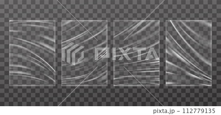 Transparent cellophane stretch film 112779135