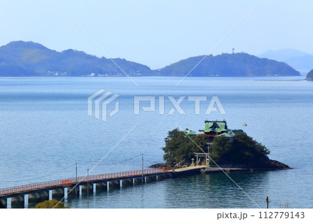 【香川県】 晴天の津嶋神社（子供の神様） 112779143