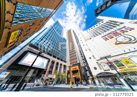 新宿　東急歌舞伎町タワー周辺風景 112779325