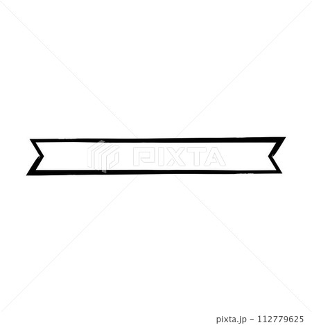 Ribbon banner, abstract rectangle label frame border in grunge texture shape for background template element illustration for design Ribbon banner, abstract rectangle label frame border in grunge texture shape for background template element illustration for design 112779625