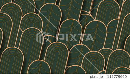 Dark Green Abstract Background Dark Green Abstract Background 112779660