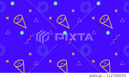 Abstract Seamless Pattern Background Abstract Seamless Pattern Background 112780038