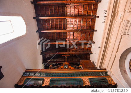 interiors of Capuchin church, Ragusa, sicily, Italy 112781229