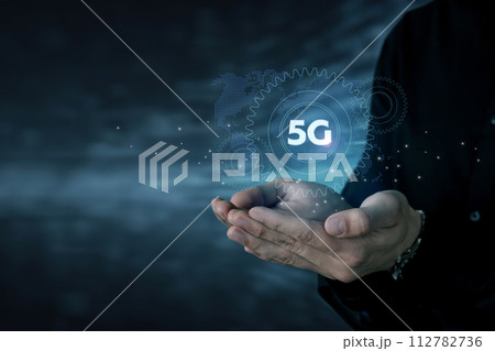 5G Speed Support Concept. 112782736