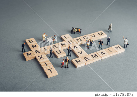 Britain EU Brexit Referendum Concept Britain EU Brexit Referendum Concept 112783878