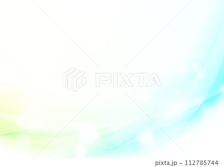 青曲線の柔らかい色と光 青曲線の柔らかい色と光 112785744