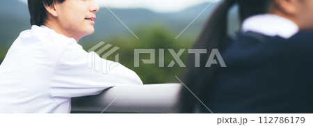 スクールライフ（屋上の高校生）の学校生活イメージ 112786179