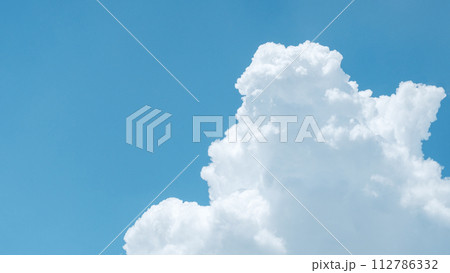 夏の青空 112786332