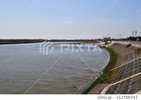 一宮川河口 千葉県長生郡 一宮川河口 千葉県長生郡 112786741