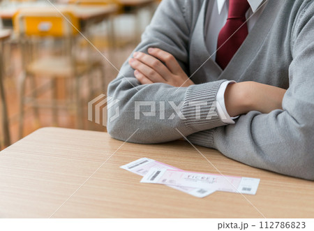 学生生活のイメージカット 学生生活のイメージカット 112786823